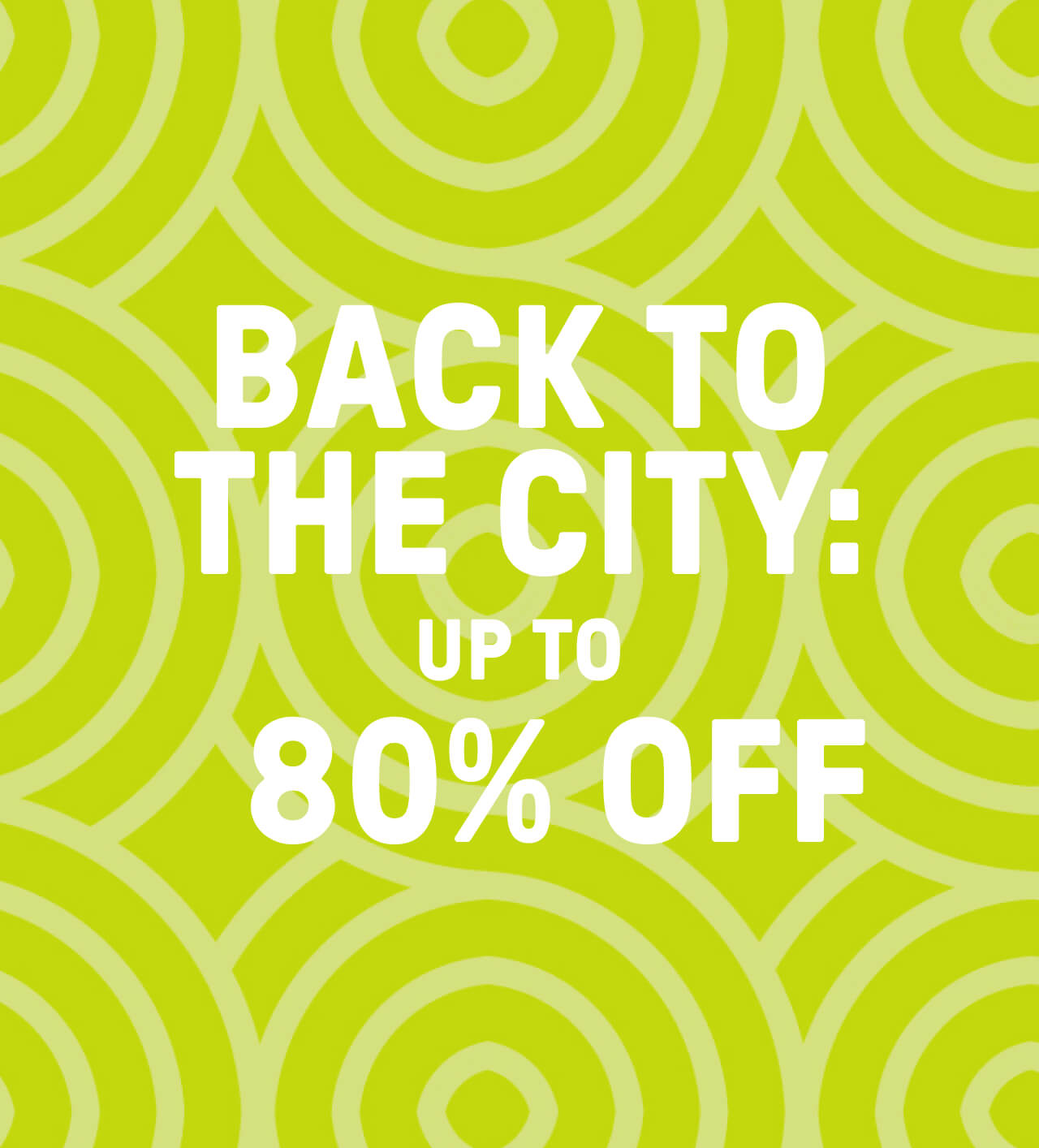 BACK TO THE CITY