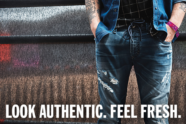 LOOK AUTHENTIC. FEEL FRESH.