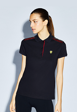 WOMAN WEARING ITA FLAG SPECIAL LIMITED EDITION POLO SHIRT, MADE IN ITALY