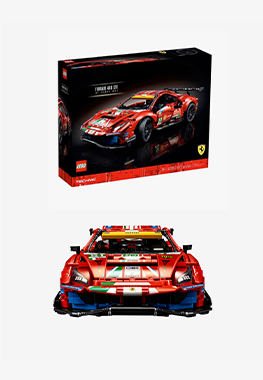 LEGO® TECHNIC FERRARI 488 GTE “AF CORSE # 51” MODEL WITH PACKAGING