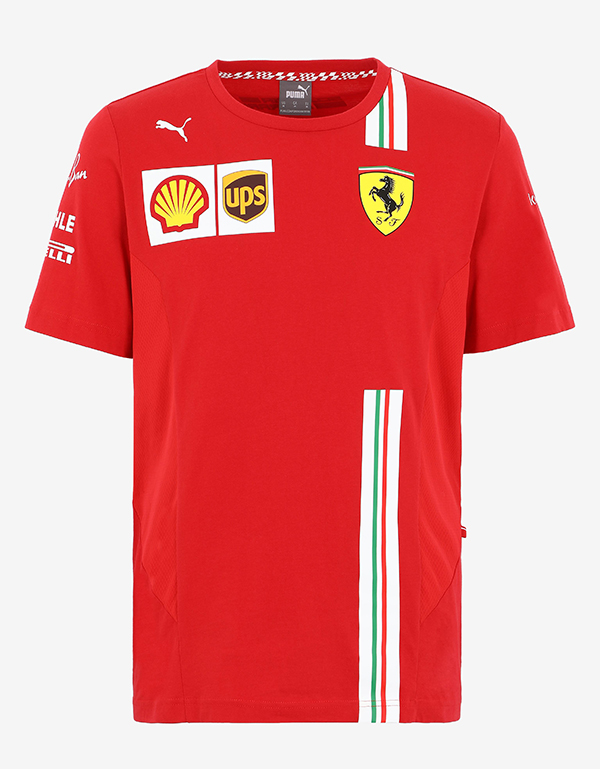 Scuderia Ferrari Replica Team 2021 red T-shirt