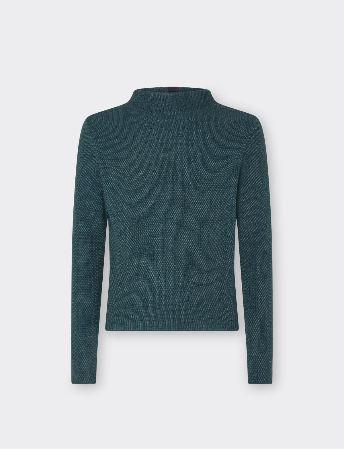 Driver-style jumper in wool, cashmere and cotton