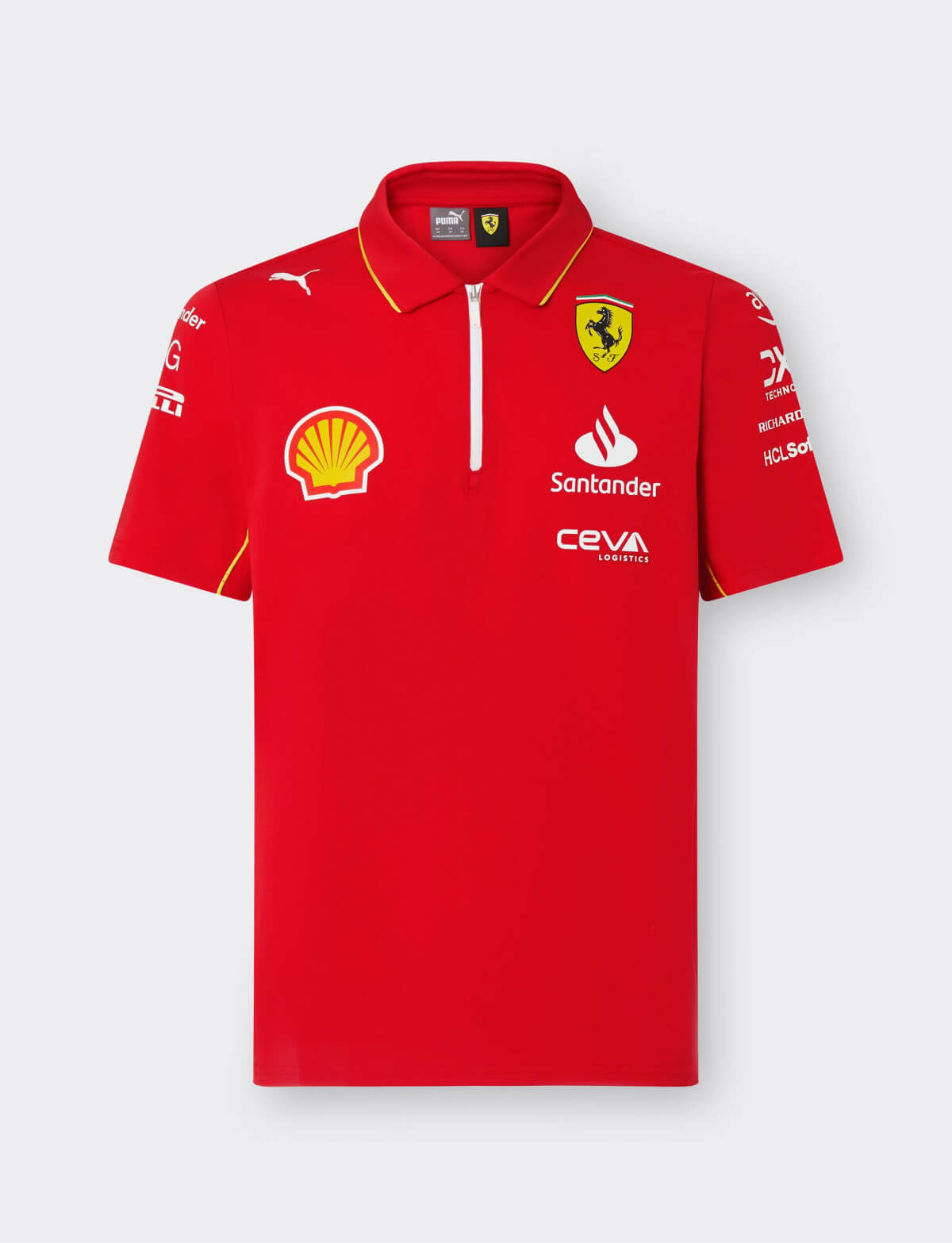 Team Scuderia Ferrari 2024 Replica polo shirt